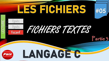 #05 Langage C - Les Fichiers -Traitement Fichiers Textes-Partie3 (fscanf)