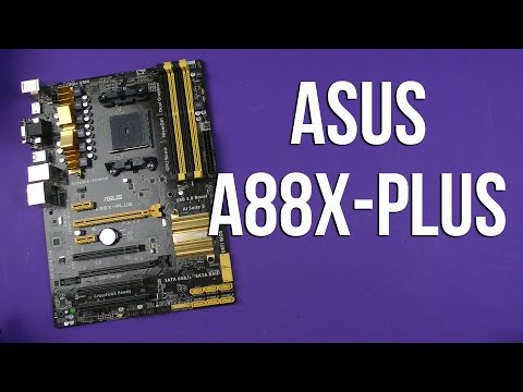 Распаковка Asus A88X-PLUS