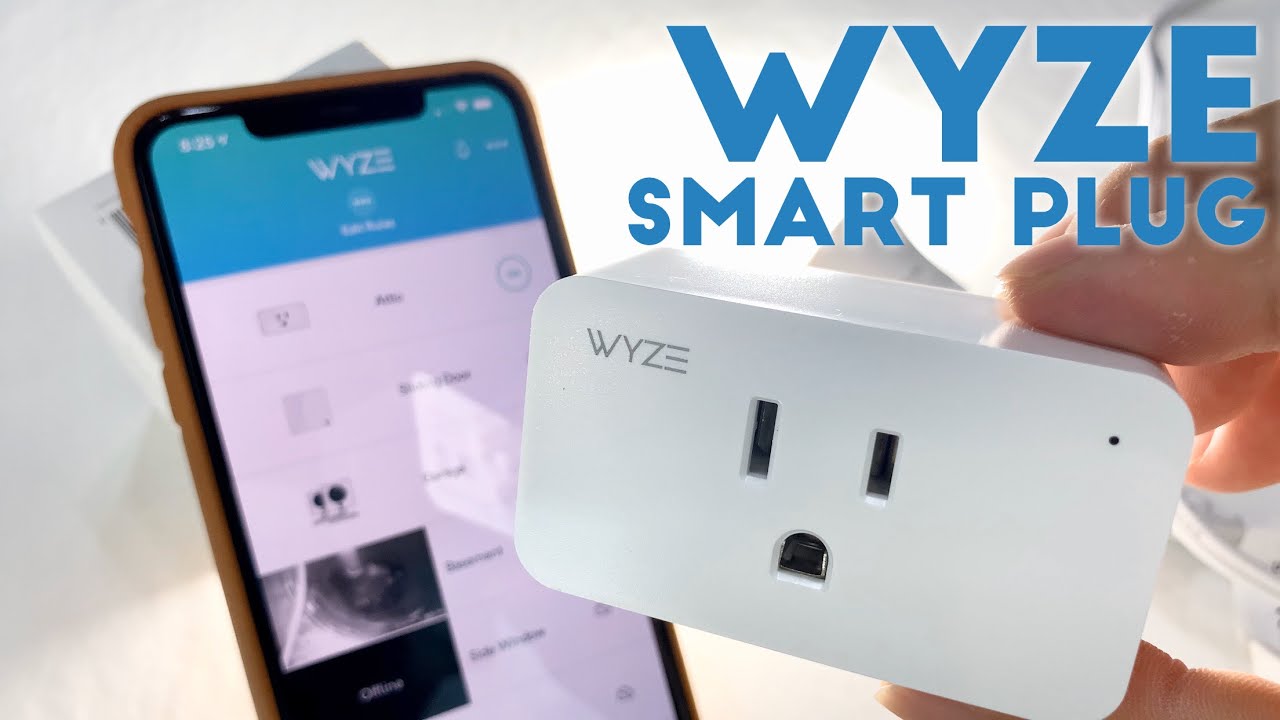 WYZE WLPP1 Voice Assistant Alexa and Google White Smart Home WiFi