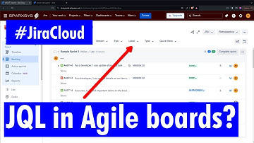 Jira Cloud - Can we have #JQL in #agile boards?