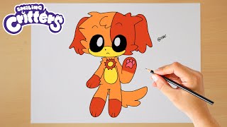 Drawing Dog Day | How to draw Dog Day | Poppy Playtime Chapter 3  Smiling Critters