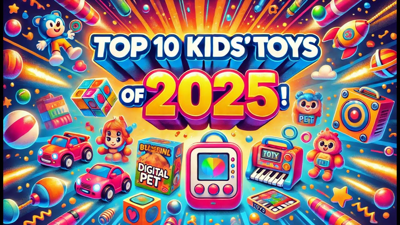 Top 10 Kids' Toys of 2025 - YouTube
