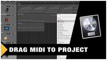 Drag & Drop MIDI tricks in Logic Pro X