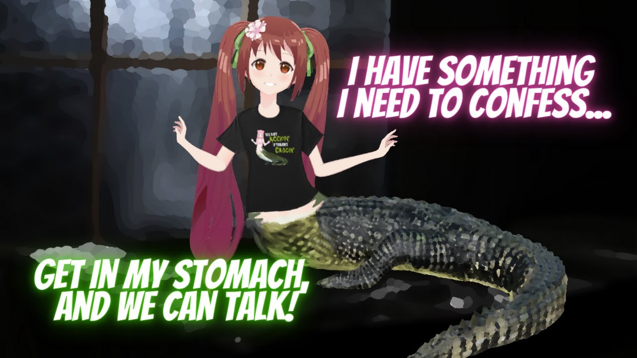 Croc Girl Confesses To Liking You! ASMR Roleplay 🐊[friends to lovers] [wholesome vore] [sleep aid]😴