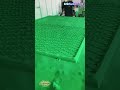 Dipping Metal Fence into Powder Coating! Instant Green Finish Process
