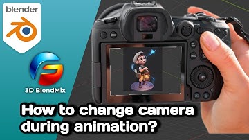 SWITCH Cameras During Blender Animation Like A Pro!
