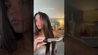 Blowout look without the b@Hot Tools Pro #hairtutorial #bighair #blowoututorial #hairtok #blowout