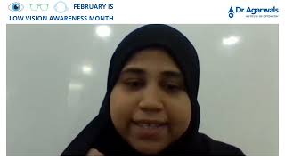 Versatility Of Low Vision Aids. An Explanation By Ms. Zulaiha Mariyam.