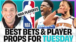 7 NBA Player Props Best Bets | Knicks Pacers | Nuggets Wolves | Picks & Projections | Tuesday May 14