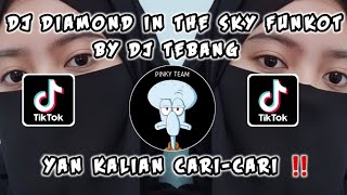 DJ DIAMOND IN THE SKY FUNKOT BY DJ TEBANG RIIOINSM VIRAL TIK TOK TERBARU 🎶🎧