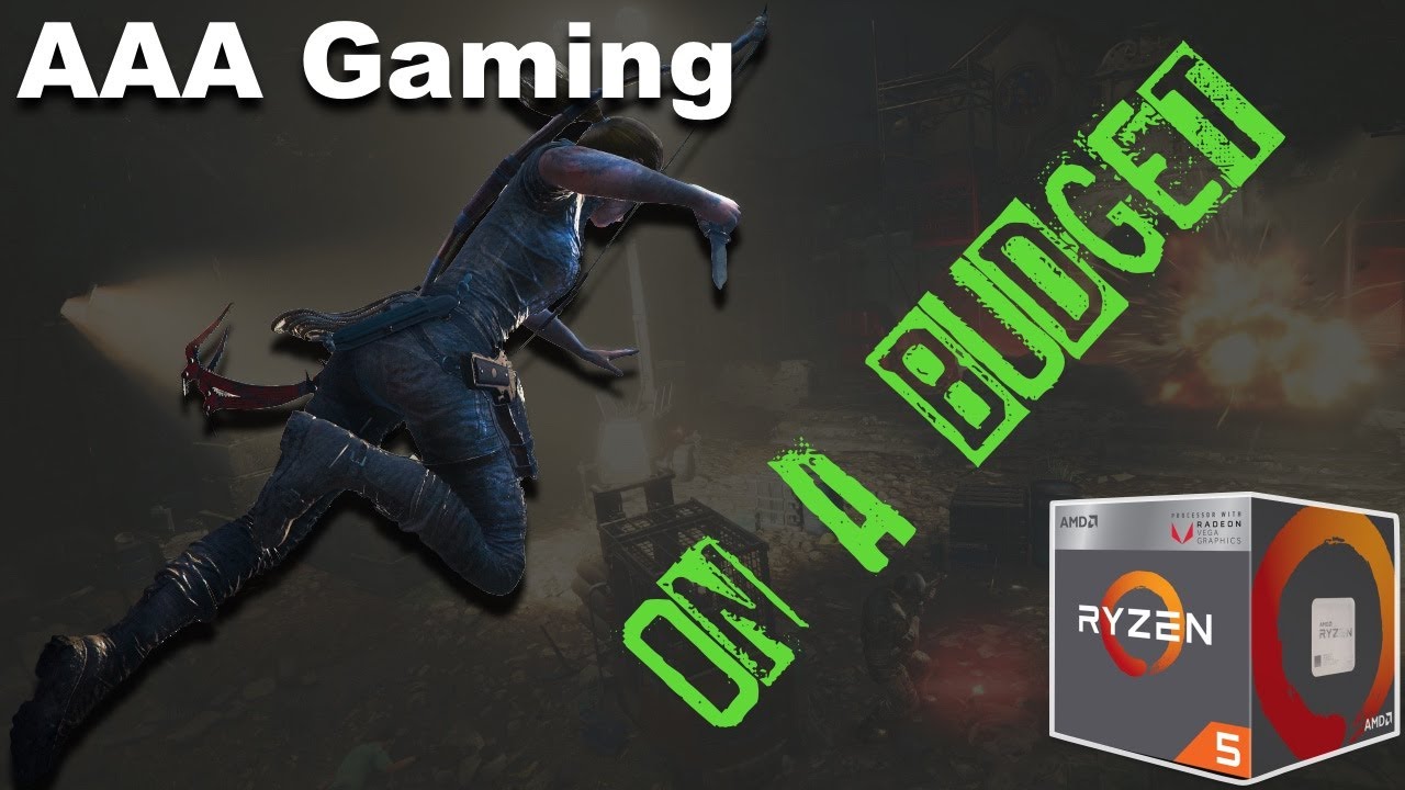 AAA Gaming on a Budget - Rise of the Tomb Raider on a Ryzen 5 2400G Mini Gaming PC