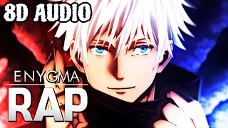 Rap do Satoru Gojo (Jujutsu Kaisen) | Mundo Infinito | Enygma 88 - 8D Audio