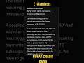 RBI meeting Update ,Repo rate,credit card ,e-mandate #rbi #rupaycard #creditcard #e-mandate#business