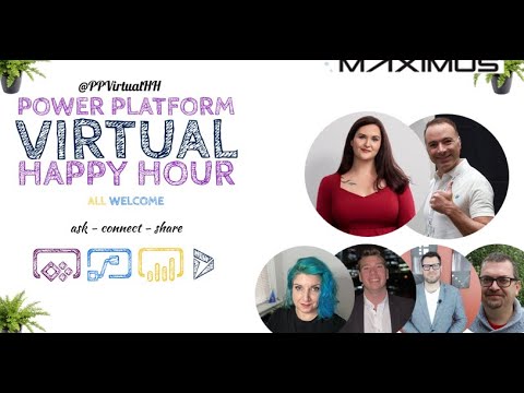 #PowerPlatform Virtual Happy Hour - March - More than Dataverse