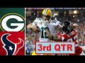 Green Bay Packers vs Houston Texans Full Game Highlights 3rd Quarter | NFL 2020