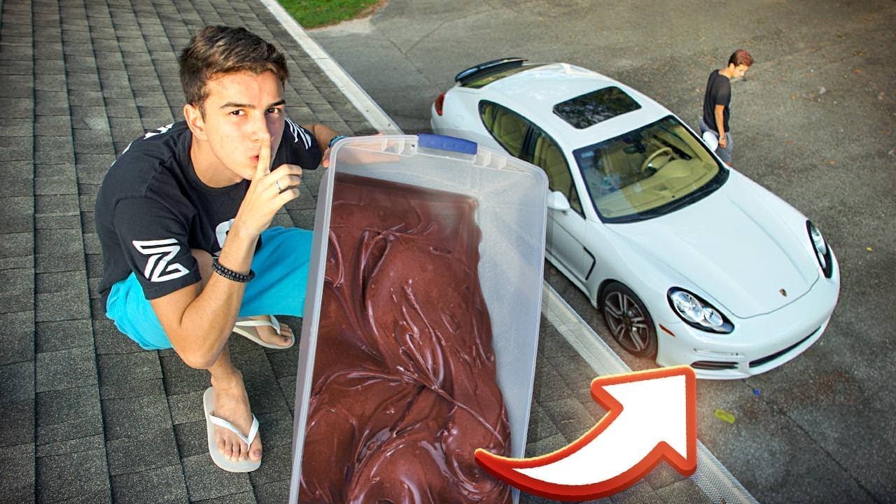 video phone beyonce mp3 JOGAMOS 100 LITROS DE CHOCOLATE NA PORSCHE PANAMERA DO NOSSO AMIGO!