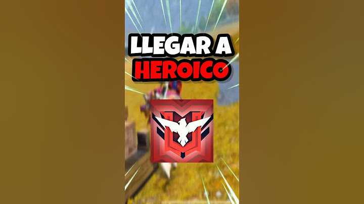 Llegar a heroico fácil y rápido #freefire