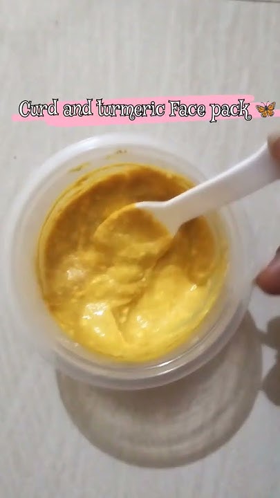 Turmeric And Curd Face Pack For Tan Dark Spots Removal facepack turmeric-and-curd-face-pack-for-tan-dark-spots-removal-facepack