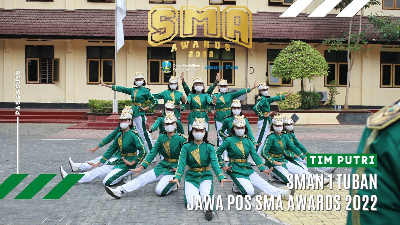 JAWA POS SMA AWARDS 2022 - PASKIBRA PUTRI - SMA NEGERI 1 TUBAN