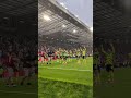 Arsenal Players Celebrating After Beating Manchester United #shortvideo #footballshorts #arsenal