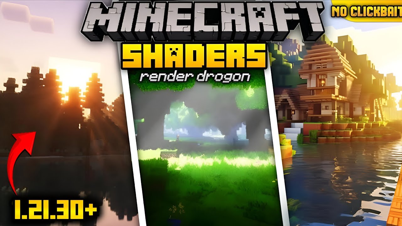 Top 5 *NEW* Best Shaders For Minecraft PE 1.21+ || 100% Working No Lag ...