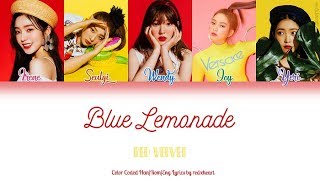 Red Velvet 레드벨벳 Blue Lemonade Hanromeng Color Coded Lyrics By Redxheart