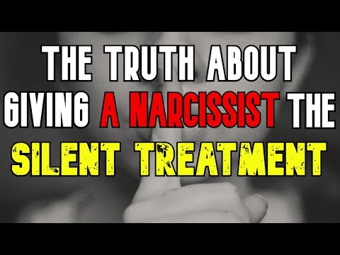 Giving A Narcissist The Silent Treatment