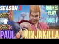 Tekken 8 | NinjaKilla (Paul) God 4 To God 5 Part-1 Ranked Play