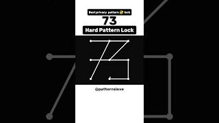 73 Best Pattern Lock Style