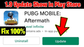 pubg 1.9 update not showing in play store || Pubg mobile update problem in play store
