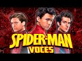 ¡LAS VOCES DEL SPIDERVERSO! Evolución: las voces de Spider-Man| VOCES QUE DAN VIDA