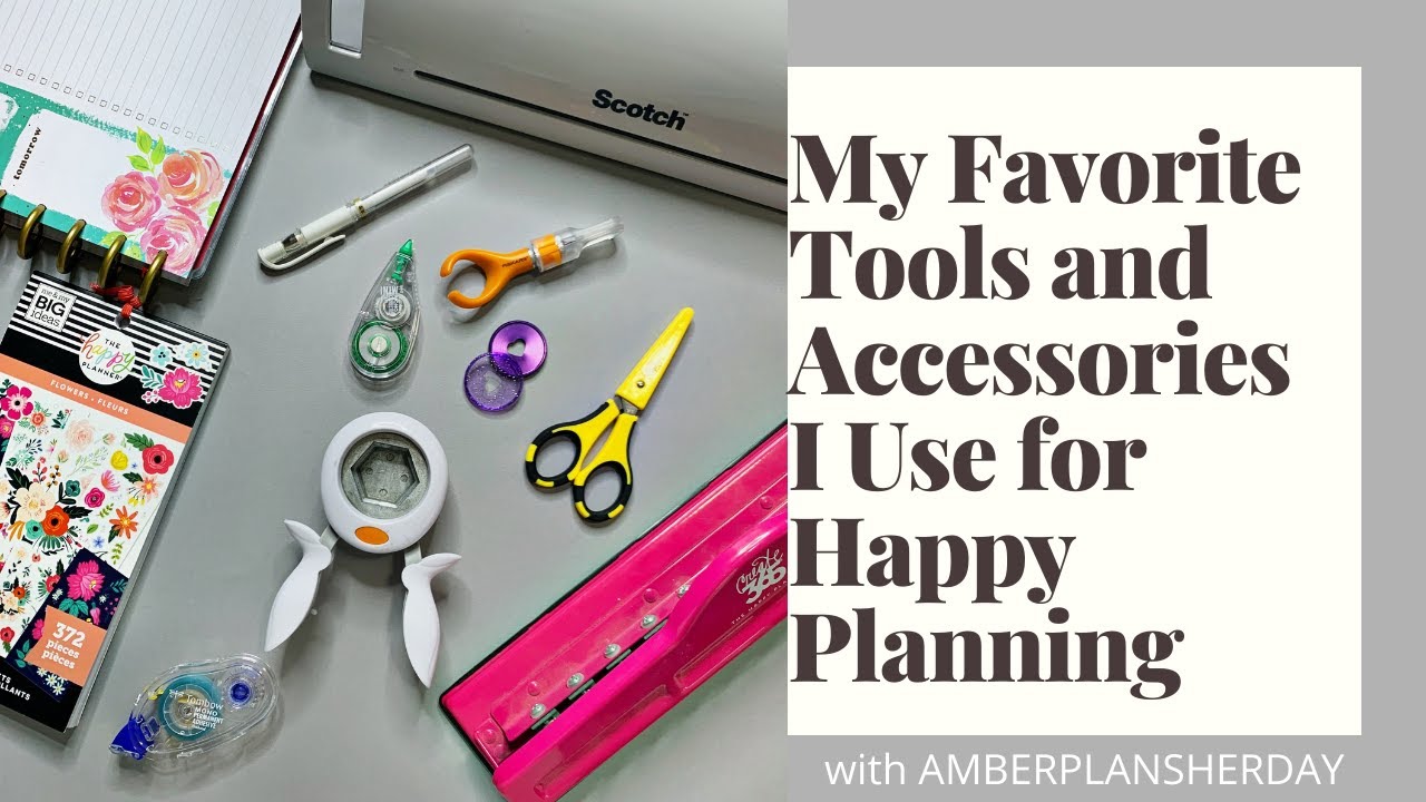 My Favorite Planner Accessories (And How I Use Them)