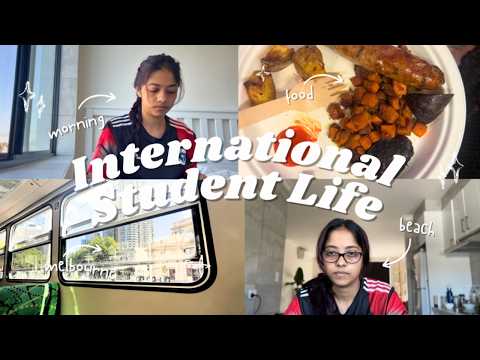 A Day in My Life as an International Student | The Couch & St Kilda Beach