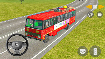Bus sleeper simulator 3D 2024: Indian Bus driving 2024 | bus game android gameplay