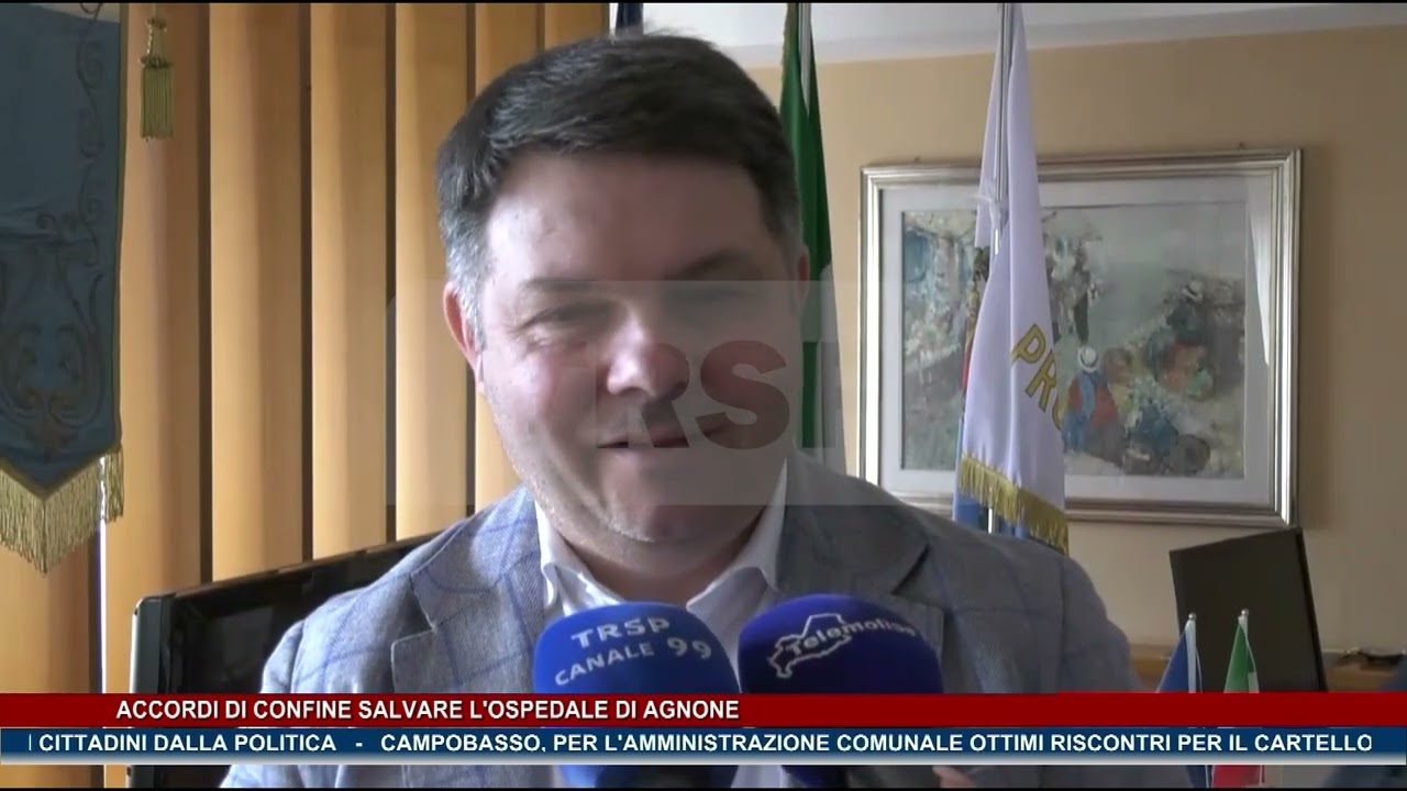 Accordi di confine salvare l'ospedale di Agnone TG NEWS MOLISE DEL 17.01.26 - TRSP -