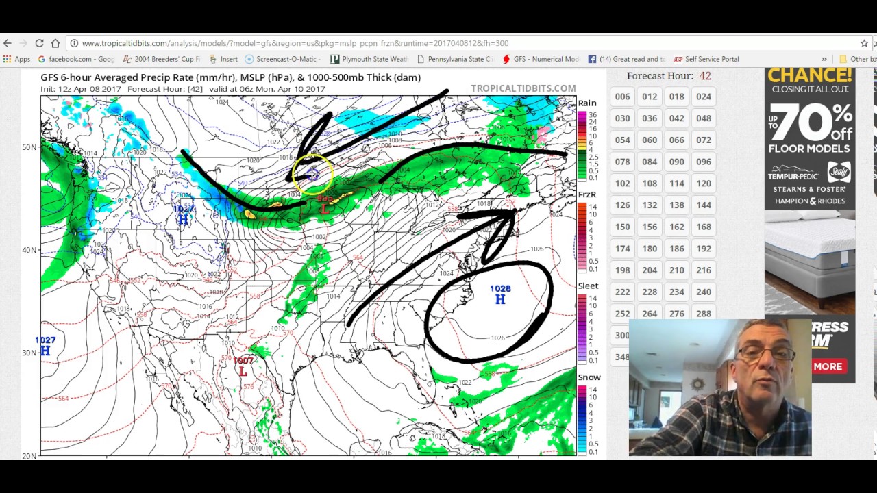 Active Weather Pattern In The Western US While Quiet and Warm In The ...