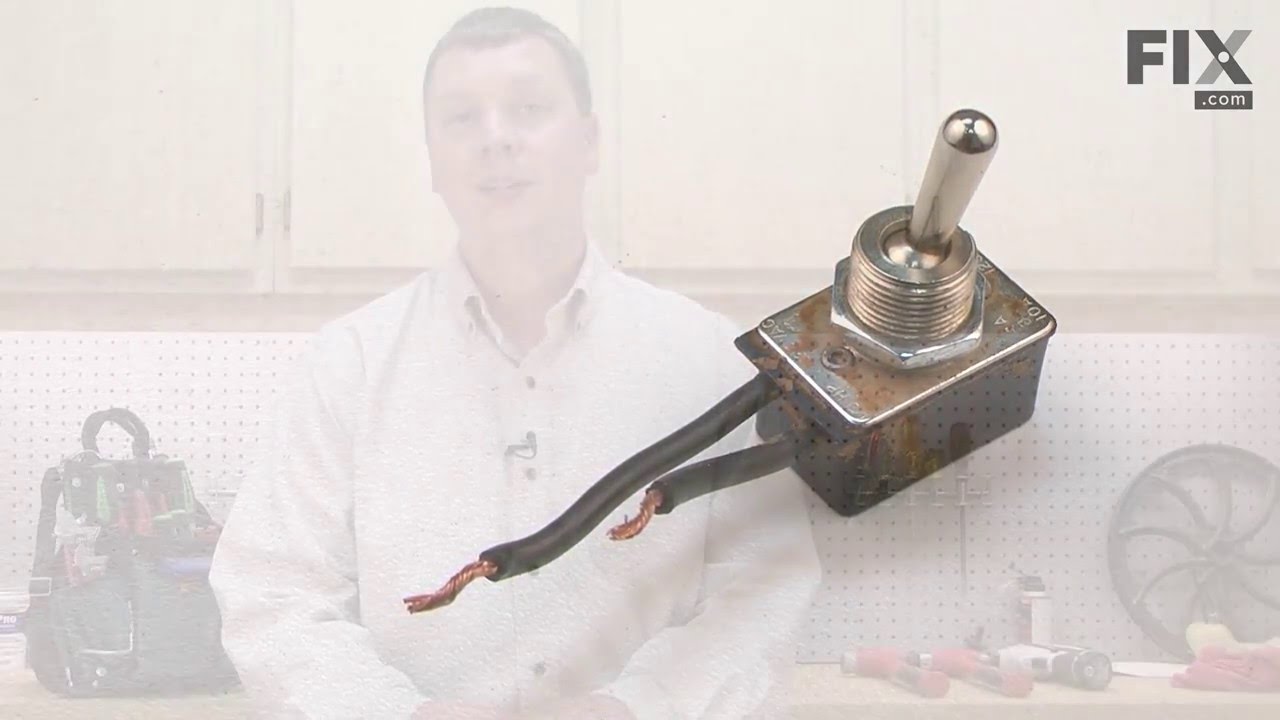 Porter Cable Router Repair – How to replace the Switch