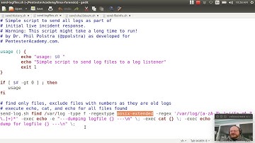 Pentester Academy Linux Forensics course Live analysis Part1 First Steps