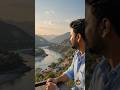 The View Was Better Than the Tea! 😂☕#Rishikesh #MountainCafe #youtubecreator