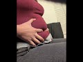 Bloated belly after milkshake 