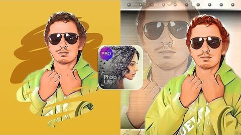 Quick Edit One Stroke + AI Cartoon Effect  Photo Lab Tutorial