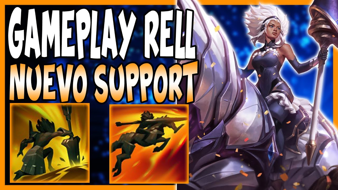 🔥¡PRIMER GAMEPLAY con RELL SUPPORT!🔥COMBO con SUPER INICIACIÓN WTF ...