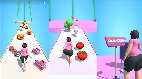 Fatty Run 3D All Levels 11-20 Gameplay Walkthrough Android IOS