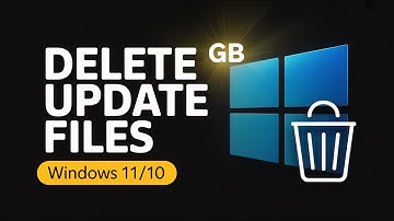 How to Delete Windows Update Files in Windows 11/10 | Free Up Disk Space