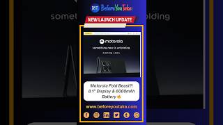 Motorola Razr Fold India Launch Teased: First Book-Style Foldable with 8.1-inch Display #news #phone