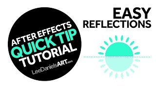 After Effects Tutorial | QUICK TIP | Easy Reflections