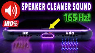 Speaker Cleaner 165Hz Sound | Powerful Frequency Tone to Remove Water &amp; Dust Fast
