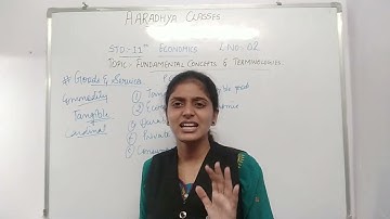 CLASS 11 COM E.M SUB:ECO CH:2 PART:2 BY HARNEET MAM AARADHYA CLASSES