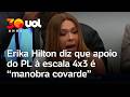 Erika Hilton critica oposição na comissão da 6x1 e diz que apoio à escala 4x3 é manobra covard