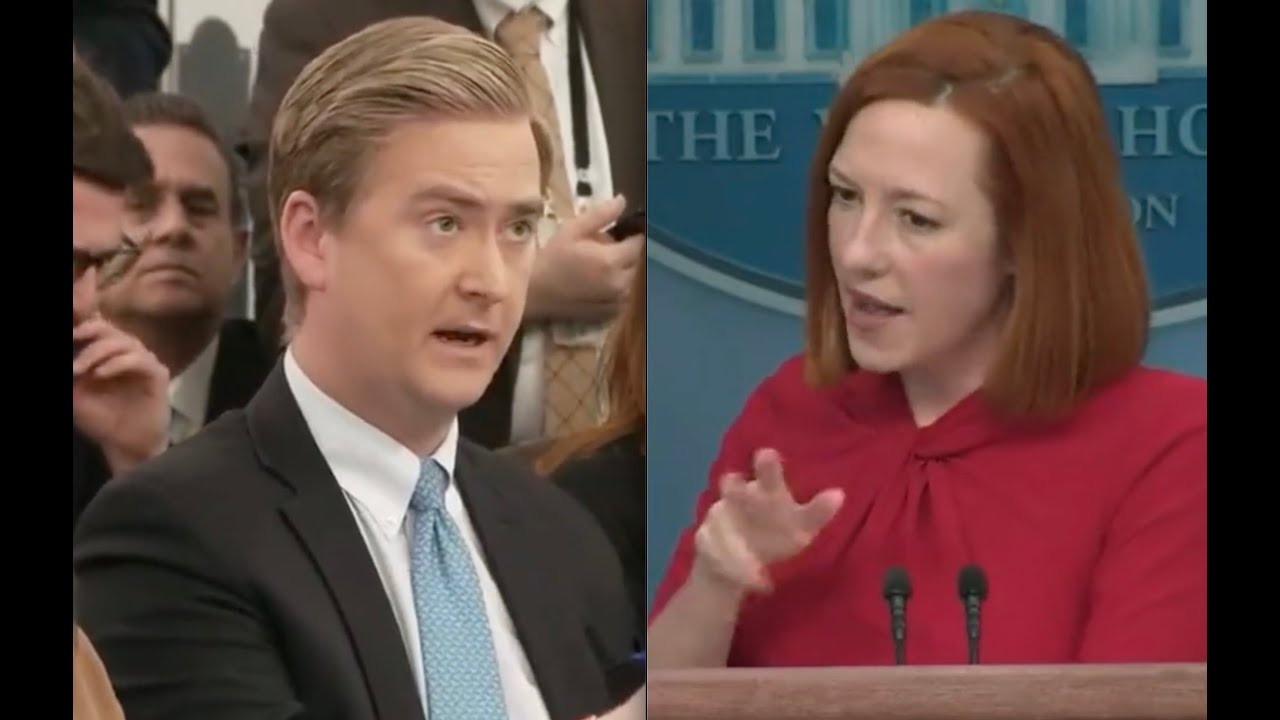 Fox host humiliated by Jen Psaki when he CAN'T answer her SIMPLE question